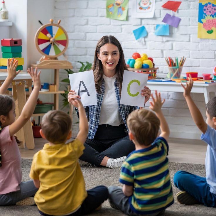 Kids learning English